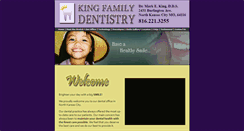 Desktop Screenshot of kingfamilydentistry.com